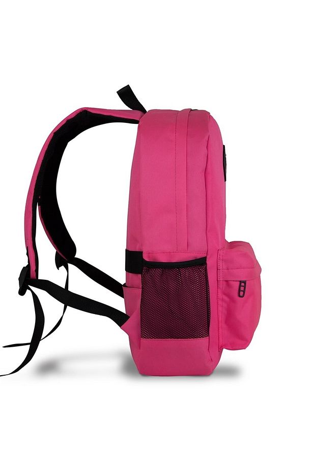 Smart Bag Specta Usb Şarj Girişli Akıllı Laptop Sırt Çantası Pembe - 5