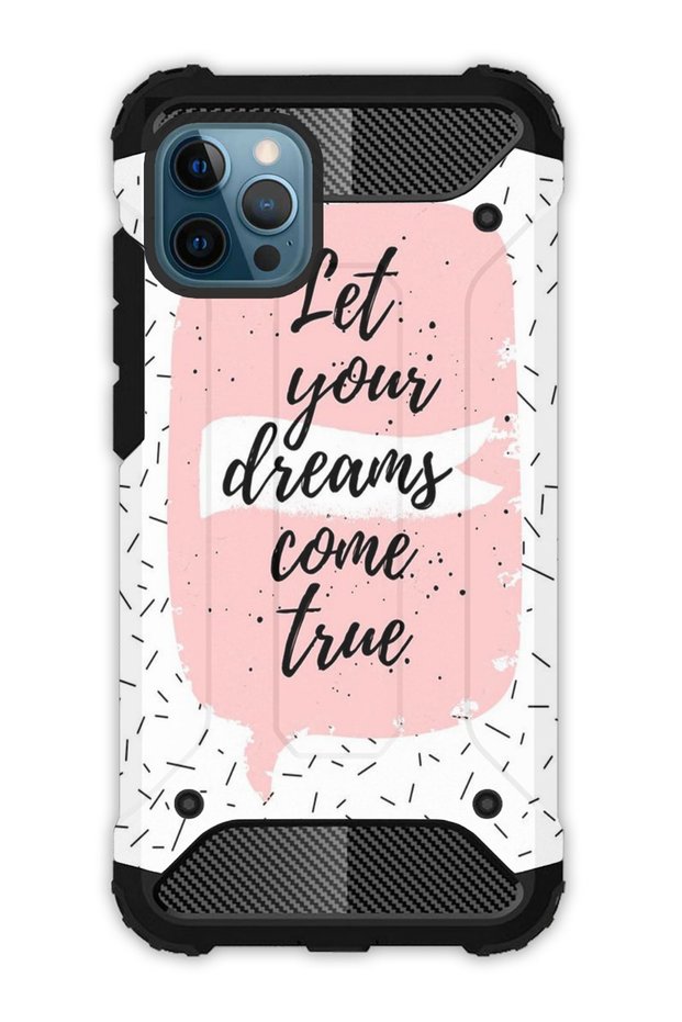 iPhone 12 Pro Max Compatible Case Tank Full Protection Antishock - Let Dream Love