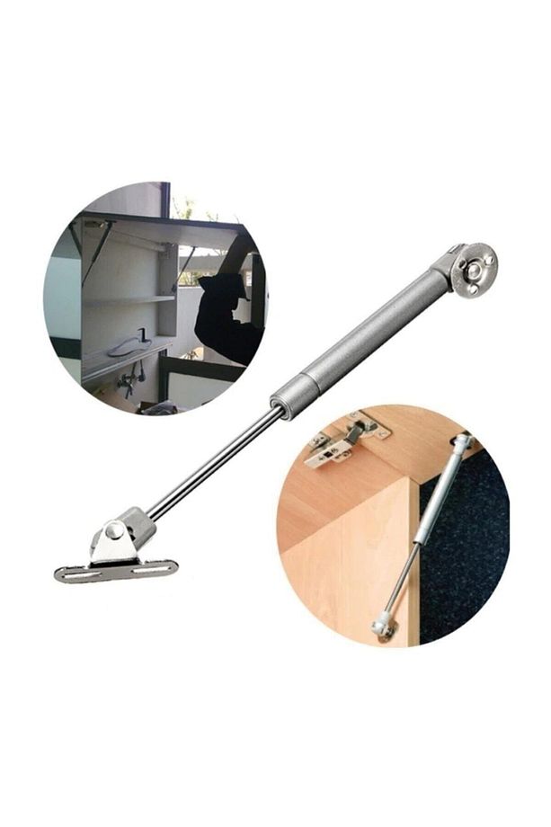 Dolap Kapak Pistonu Mutfak Dolabı Kapağı Gazlı Amortisörlü Piston 80n / 25cm 1 Adet - 7