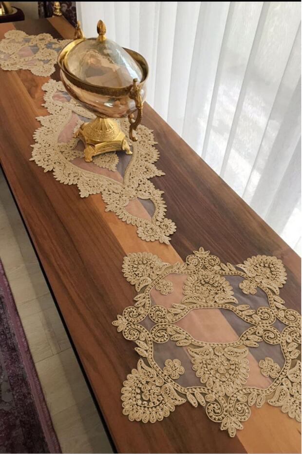 طقم غرفة المعيشة 3 قطع غطاء طاولة طعام غطاء طاولة القهوة