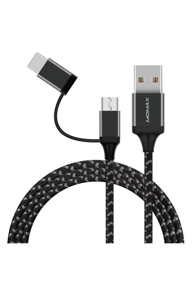 Dtc11d Zero 2 In 1 Type-c & Micro Usb Cable - 1