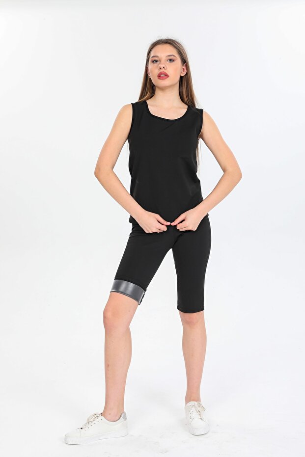Sauna Shorts and Undershirt with Fasteners 4411-4412