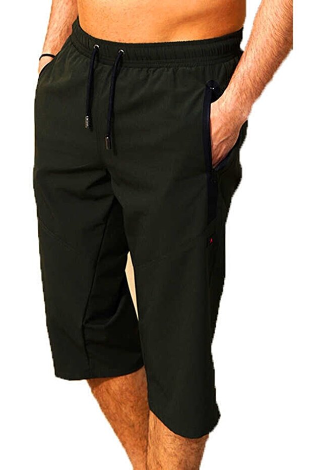 Water Repellent Quick Drying Fabric Men's Capri Swimsuit 941