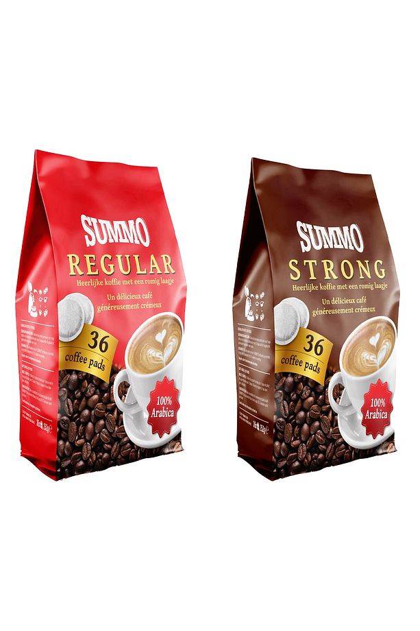 Senseo 1 Adet Regular Ve 1 Adet Strong 72li Paketi 36x2 Paket Pad Kahve Kapsülü - 1