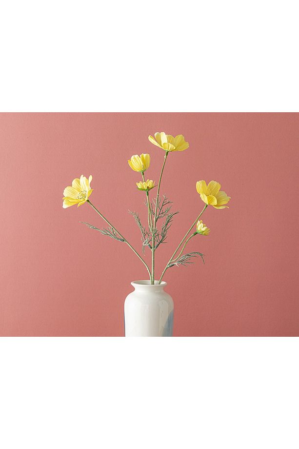 Daisy Tek Dal Yapay Çiçek 62 Cm Sarı - 1
