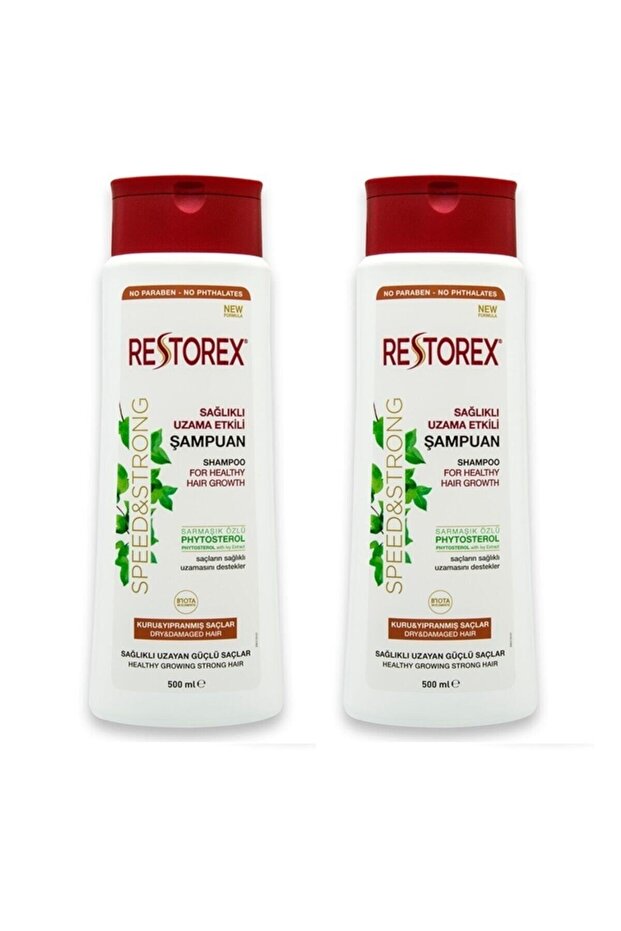 Shampoo Healthy Growth Effective with Ivy Extract for Dry and Damaged Hair 500 ml