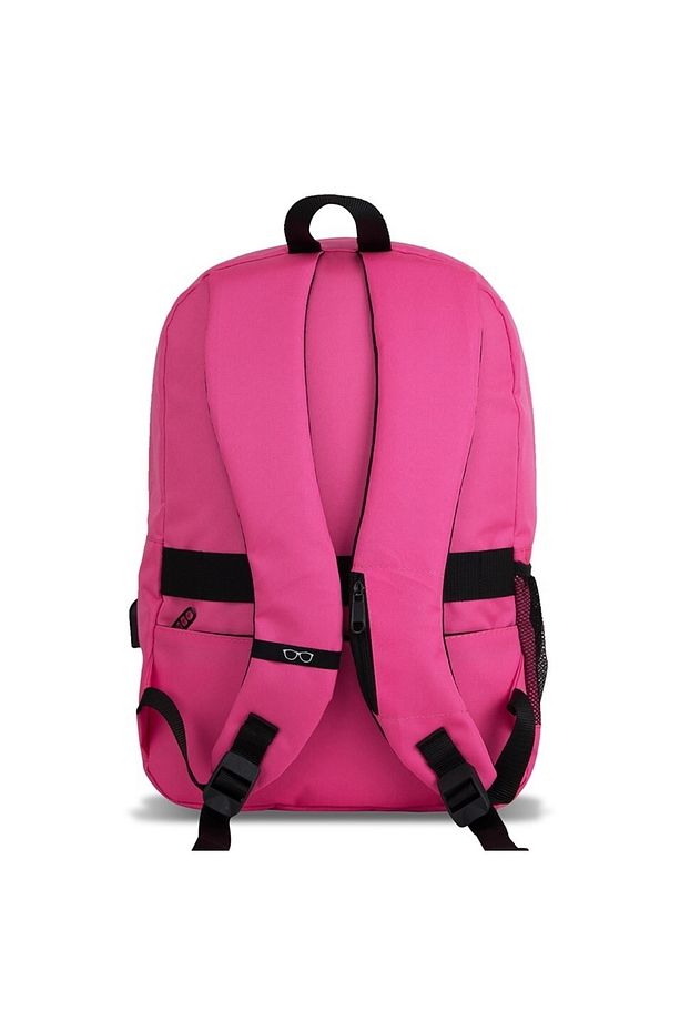 Smart Bag Specta Usb Şarj Girişli Akıllı Laptop Sırt Çantası Pembe - 6