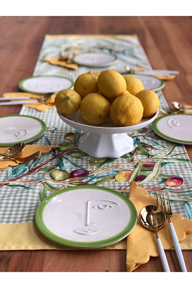 Face Tatlı Tabağı Yeşil - 4