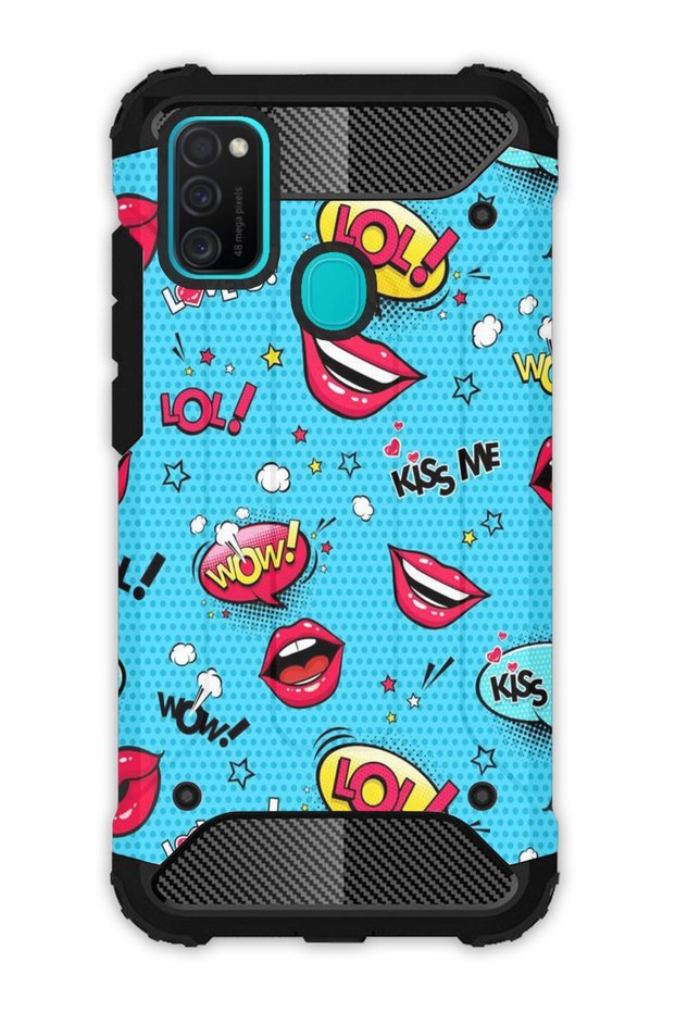 Samsung Galaxy M21 / M30S Compatible Case Tank Full Protection Antishock - Kiss Me Woww