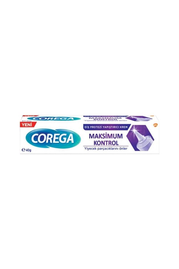 Maximum Kontrol Diş Protezi Yapıştırıcı Krem 40 Gr X 2 Adet + Protez Kabı - 2