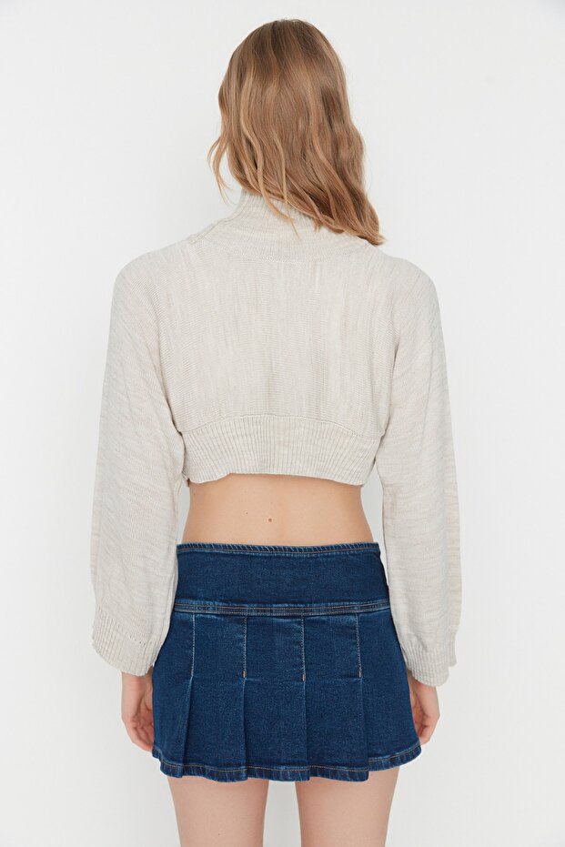 Stein Super Crop Basic Strickpullover TWOAW21KZ0163 - 5