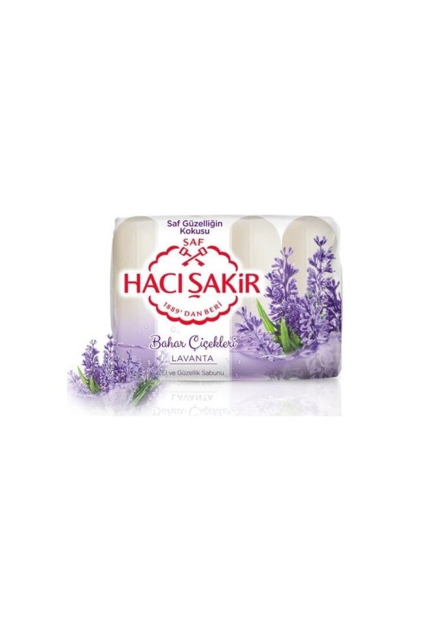 Hacışakir Beauty Soap Lavender 4 X 70 Gr