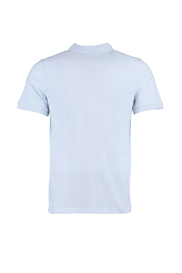 Mavi Slim/Dar Kesim Polo Yaka Kısa Kollu %100 Pamuk Polo Yaka T-shirt TMNSS20PO0009 - 6