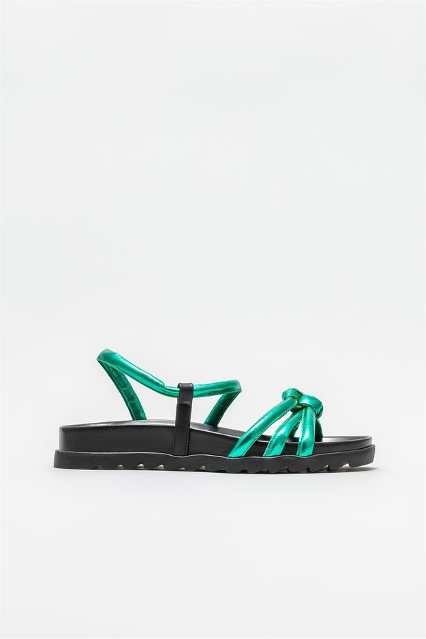 Green Women's Sports Sandals