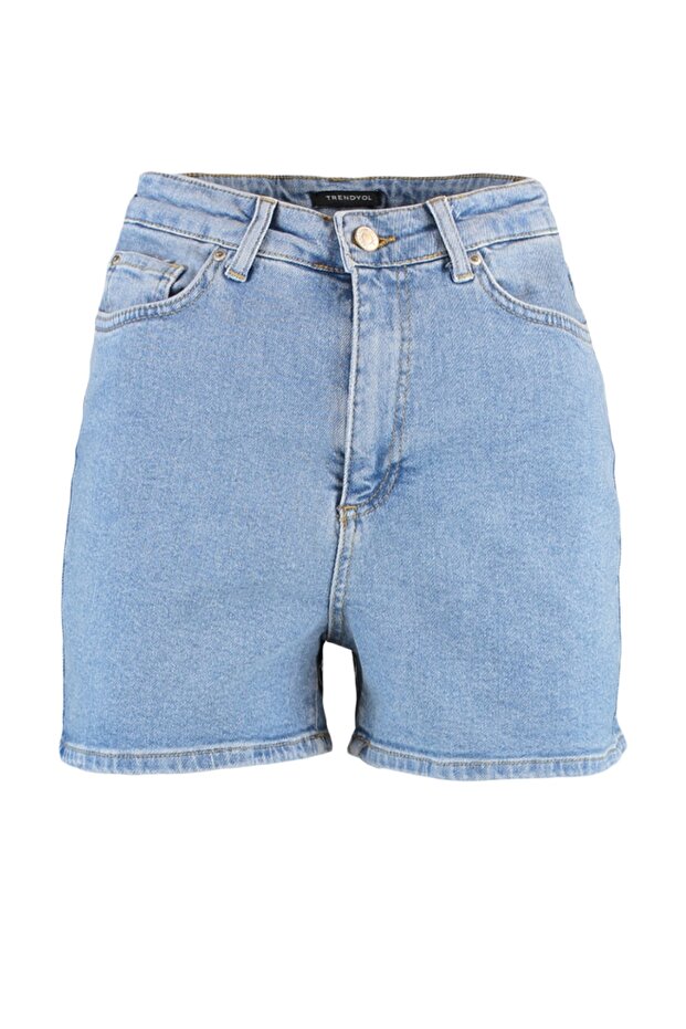 Mavi More Sustainable Yüksek Bel Comfort/Esnek City Boy Denim Şort TWOSS20SR0210 - 15