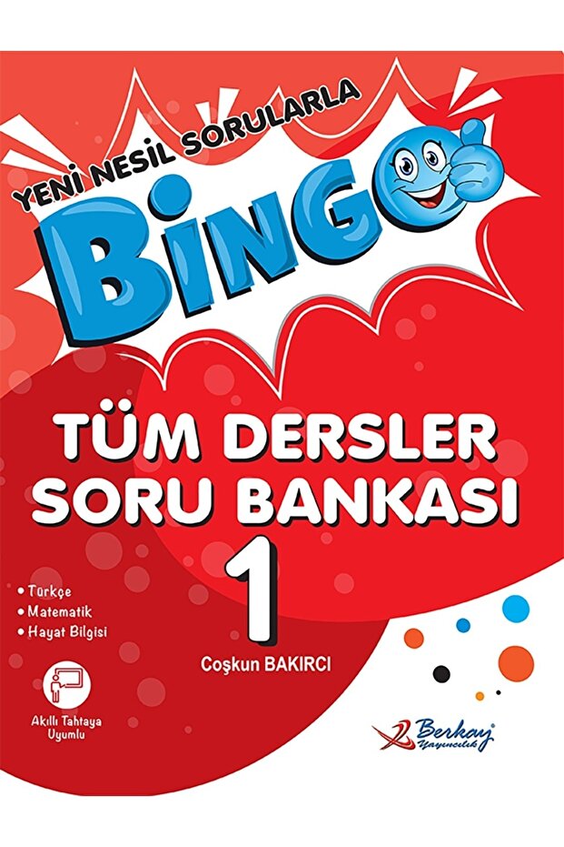 Berkay Yayıncılık 1.sınıf Bingo Tüm Dersler Soru Bankası