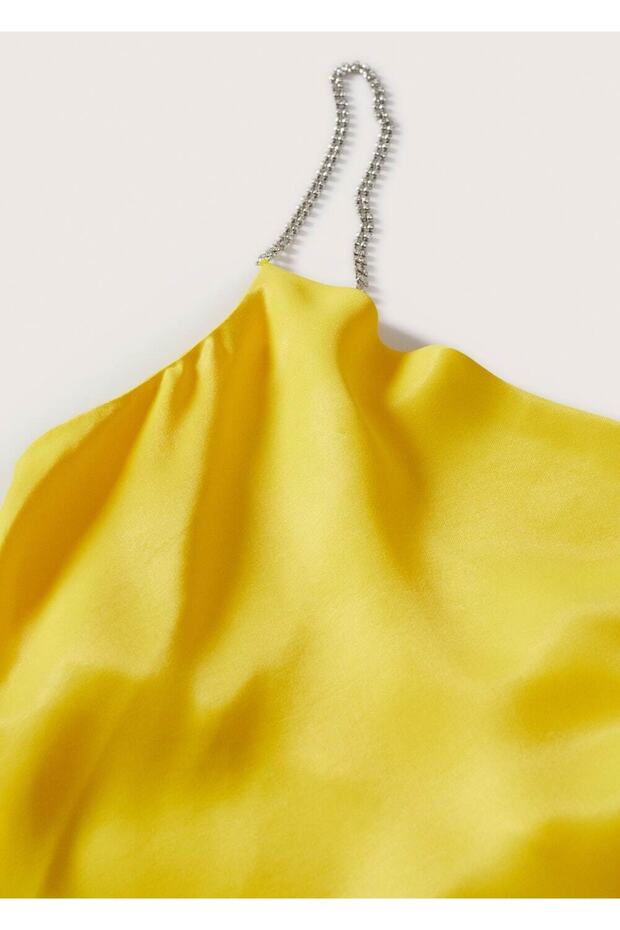 Rochie Strass Stone din Satin - 8