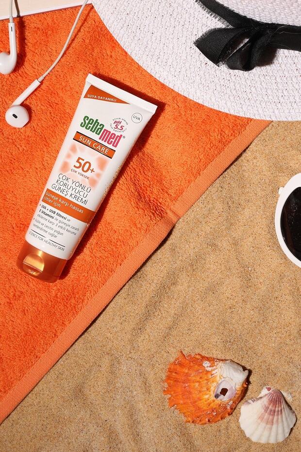 Sun Care UVA / UVB Filtresi ve E Vitamini Üçlü Yüksek Koruma Çok Yönlü Güneş Kremi 50 SPF 50 ml - 3