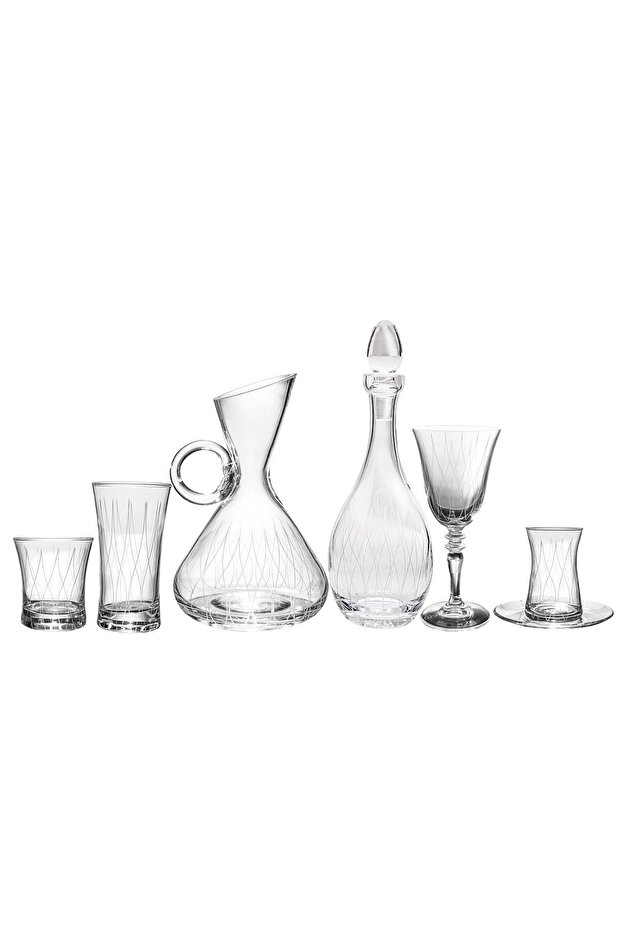 Panora 61 Parça Cam Sofra Sunum Çeyiz Seti - 2