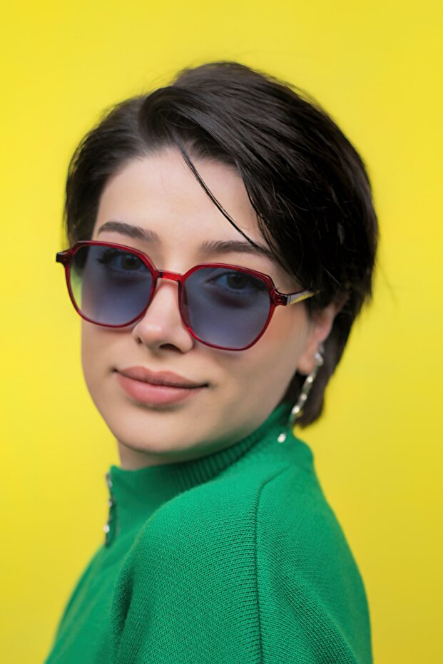 Frodo Red Sunglasses - 5