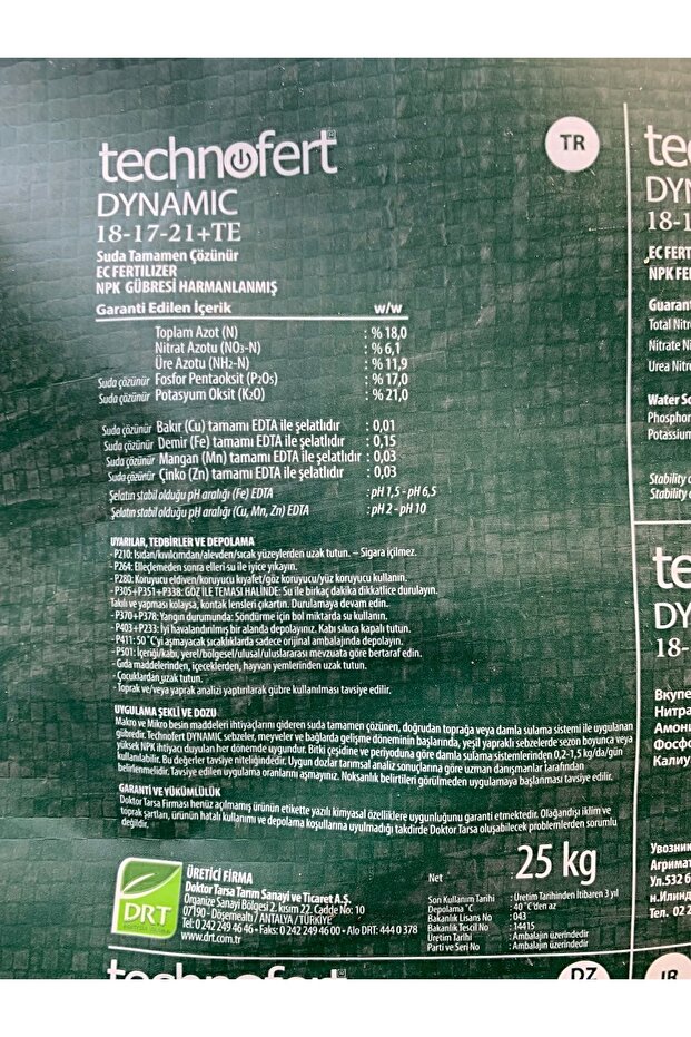 Technofert Dynamıc 18-17-21+te - 3