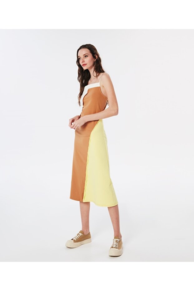Rochie colorblock - 3