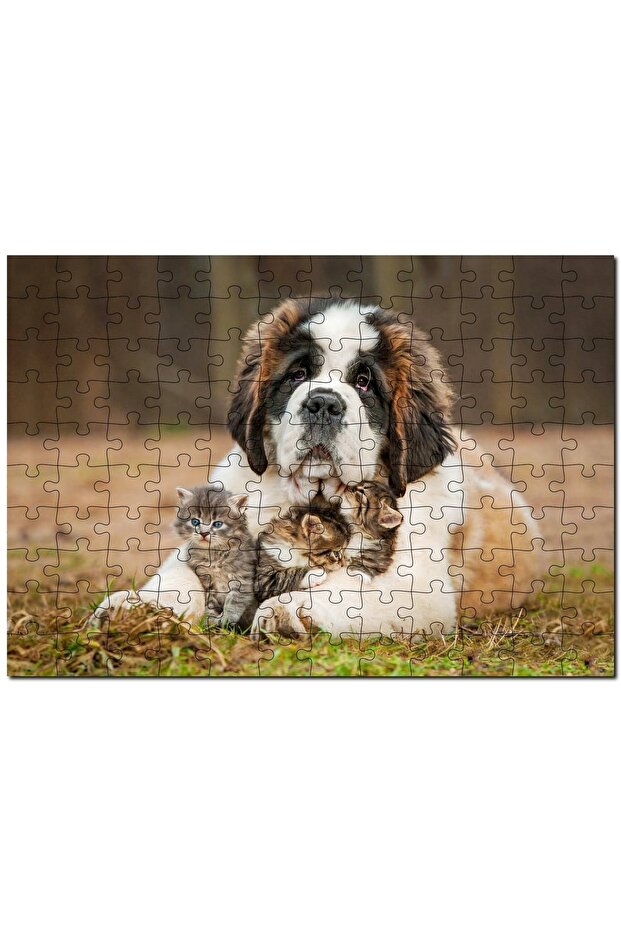 You Are Bernard and Kittens on the Meadow 1000 Piece Puzzle Jigsaw Puzzle Mdf (wood)
