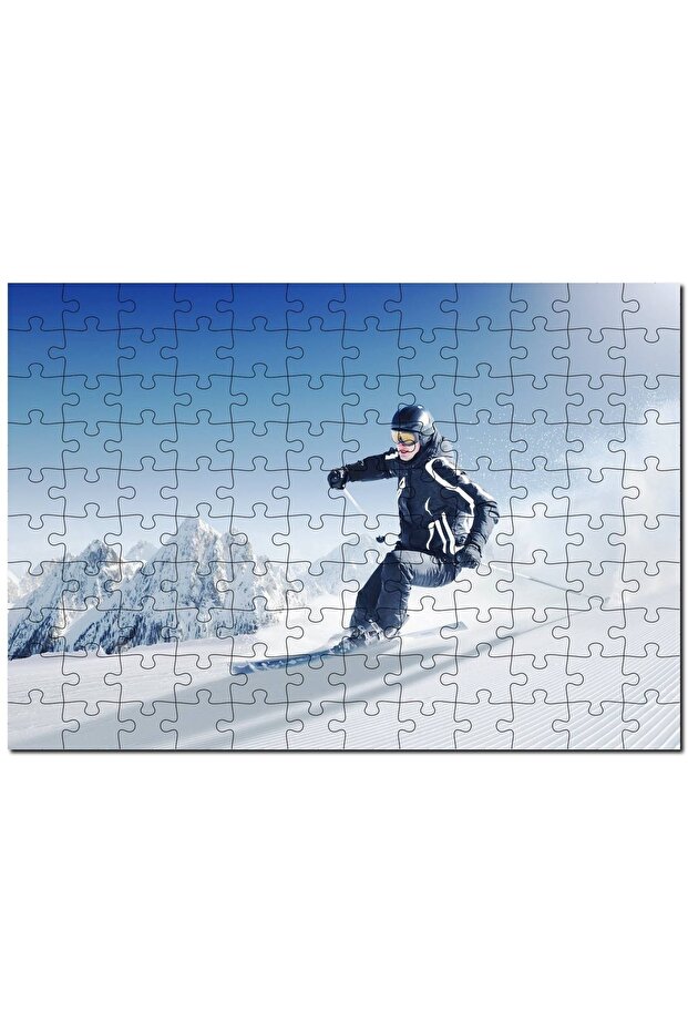 Ski Extreme Sports 500 Piece Puzzle Jigsaw Puzzle Mdf (wood)