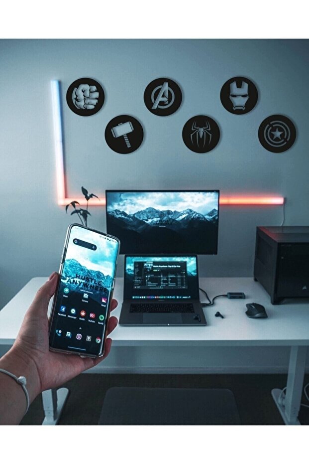 Avengers Ahşap Duvar Süsü - 2