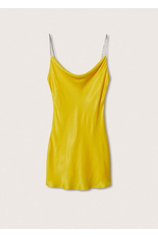 Rochie Strass Stone din Satin - 3