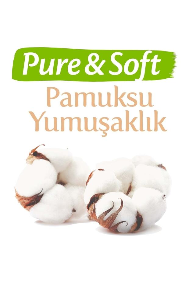 Pure&soft Bebek Bezi Beden:5 (11-18kg) Junior 264 Adet Mega Ultra - 2