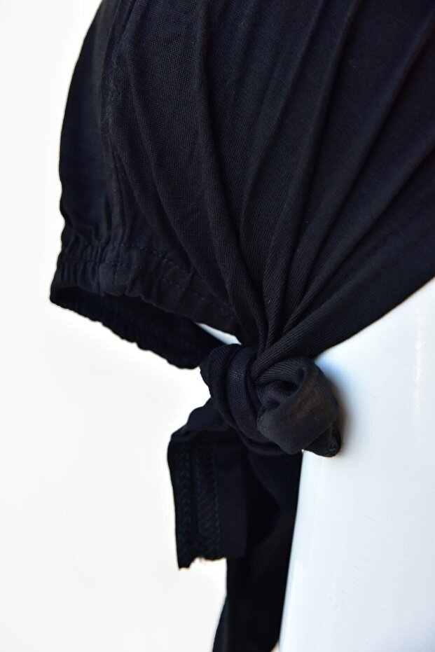 Tesettür Bone Siyah - 2