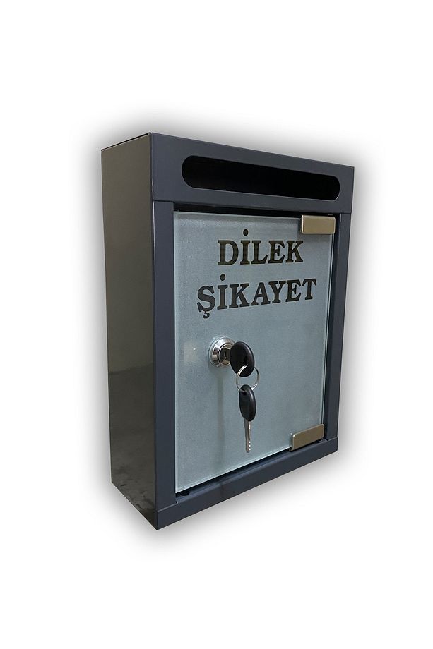 Dilek Ve Şikayet Kutusu-cam Kapak-anrasit - 1