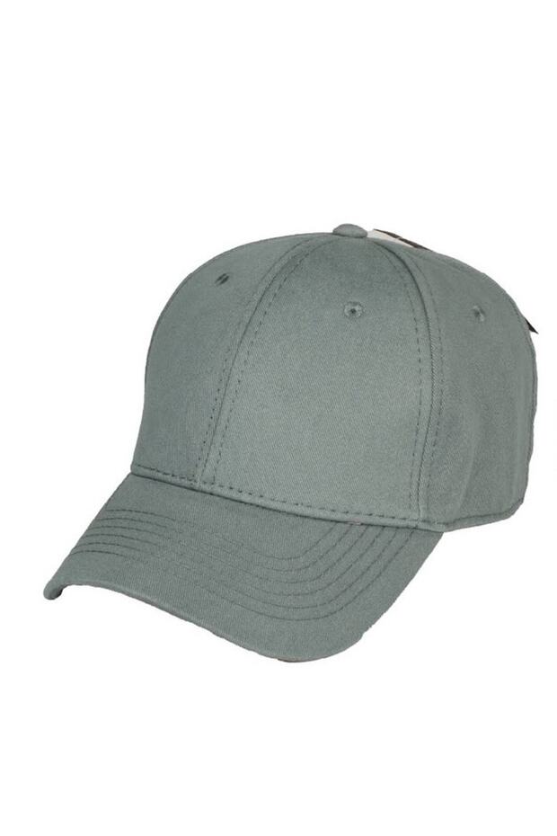 قبعة من القطن الأساسي بلون سادة للجنسين - 1