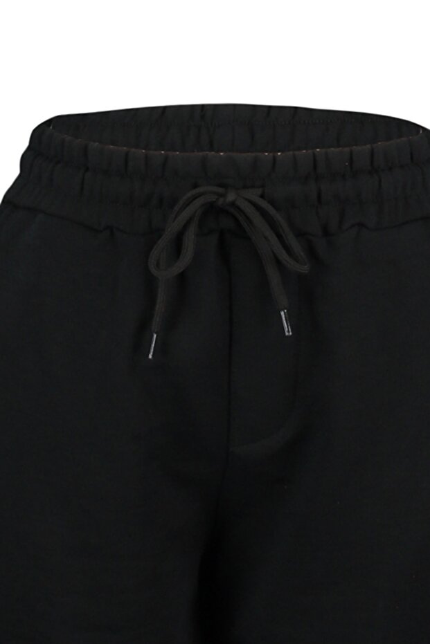 Siyah Regular/Normal Kesim Basic Şort&Bermuda TMNSS20SR0068 - 6