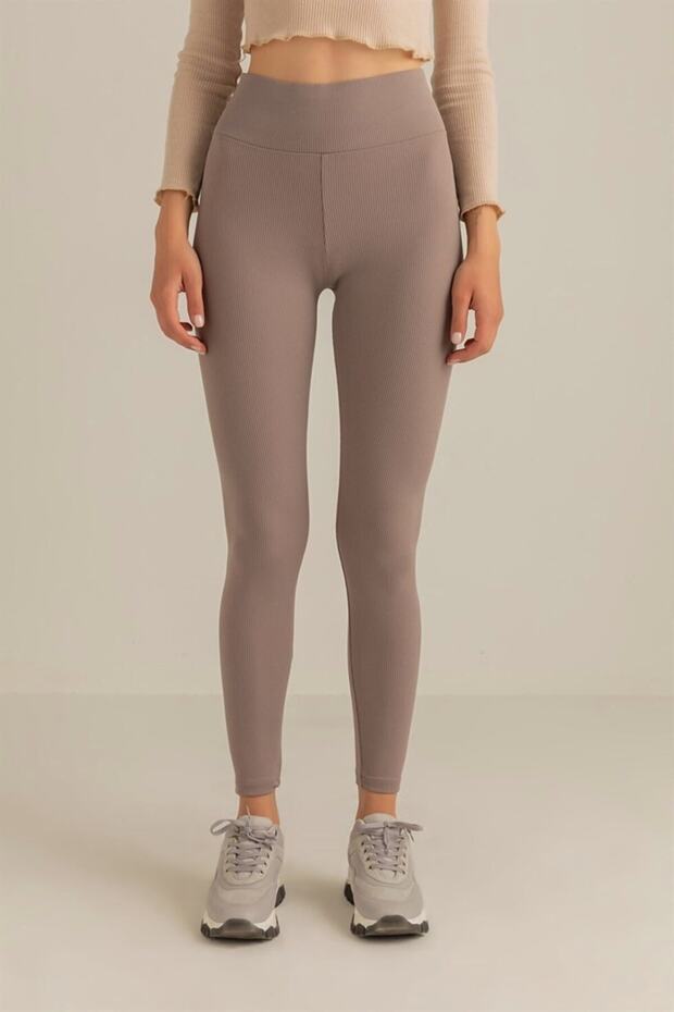 Corded Fabric Shaping / Sculpting Women's Leggings