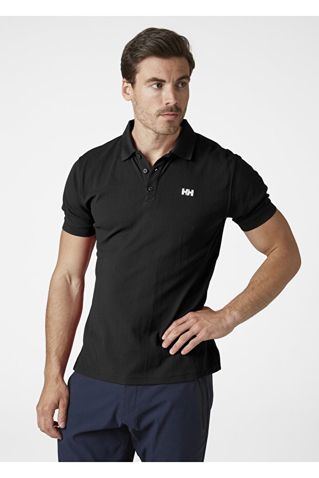 Hh Drıftlıne Polo Black - 3