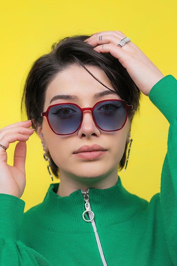 Frodo Red Sunglasses - 1