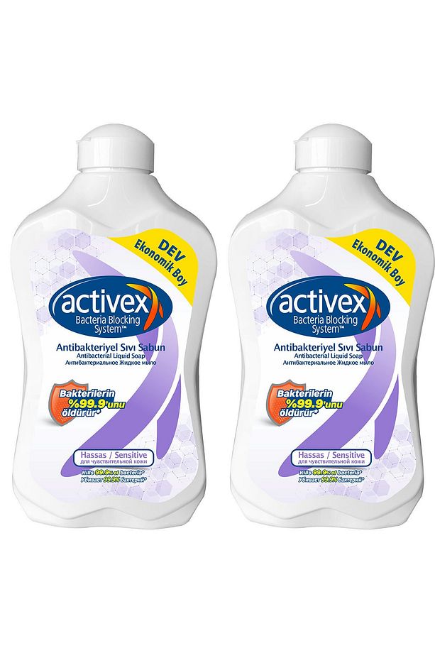 Antibakteriyel Sıvı Sabun Hassas 2x1,5lt - 1