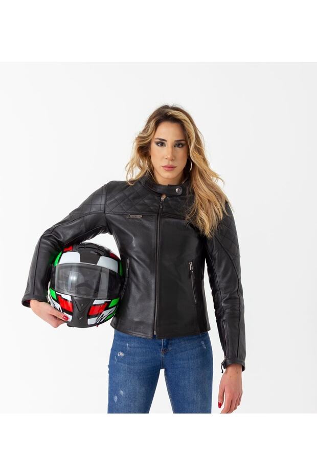 ALLSTAR Motorcycle Leather Coat