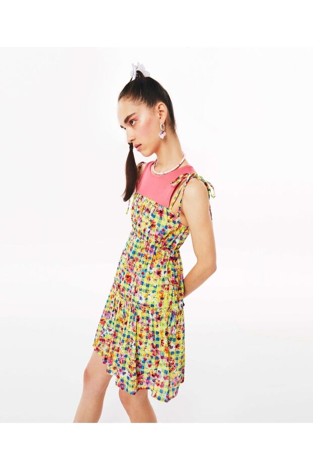 Iki Parça Görünümlü Elbise - 4