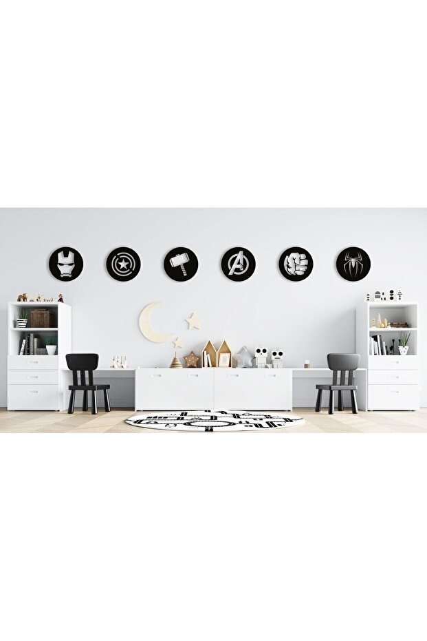 Avengers Ahşap Duvar Süsü - 1