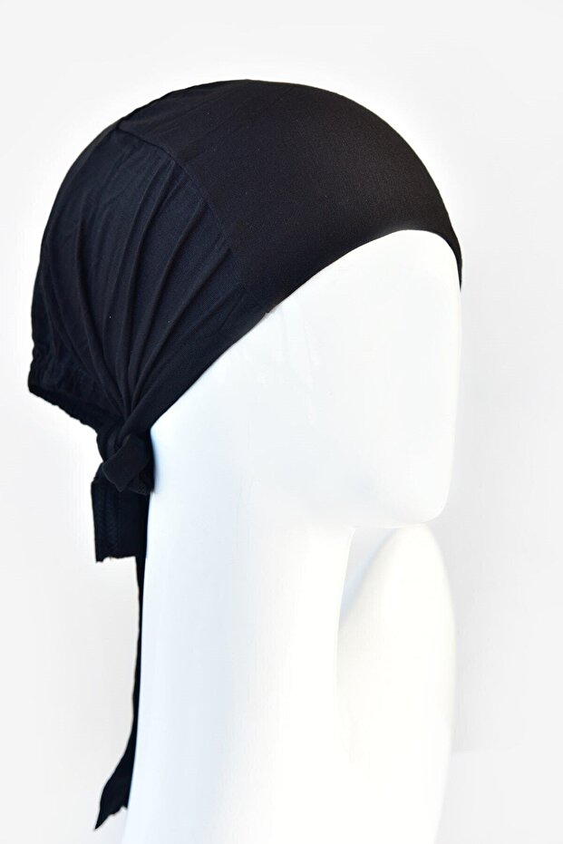 Tesettür Bone Siyah - 1