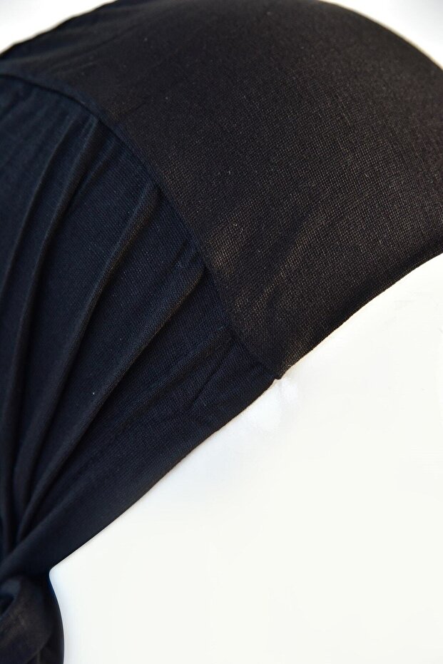 Tesettür Bone Siyah - 3