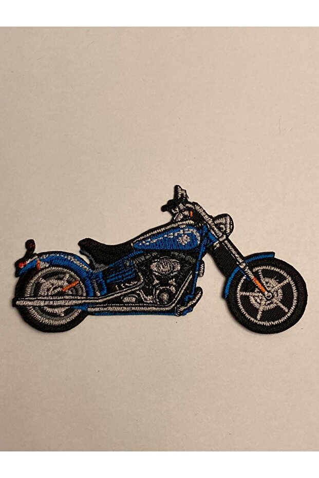 رقعة دراجة نارية Chopper Motorcycle 324 - رقعة دراجة نارية، رقعة جينز (10 × 4.7 سم)