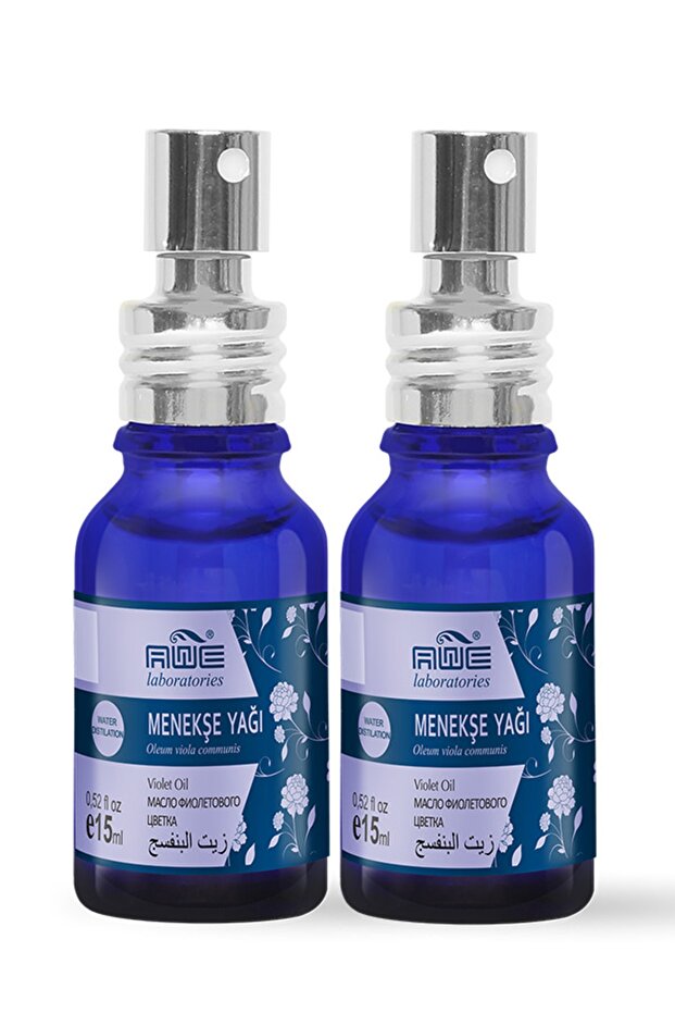 2li Awe Cemre Menekşe Uçucu Yağı 15 ml Spreyli Kolay Kullanım - 1