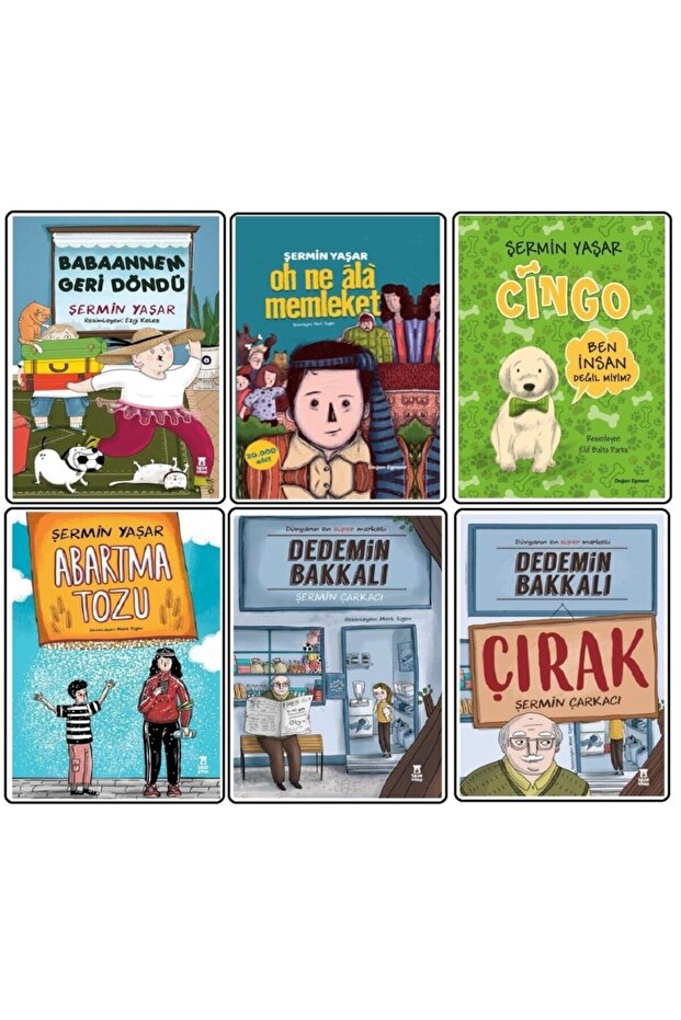 1-babannem Geri Döndü 2-cingo 3-oh Ne Ala Memleket 4-abartma Tozu 5-dedemin Bakkalı 6-çırak