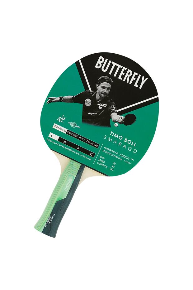 85018 Boll Smaragd Ittf Approved Table Tennis Racket
