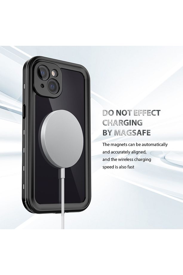 Iphone 13 Pro Max Uyumlu Kılıf 360 Derece Kaplar Proff Su Geçirmez Zırh Tank Kapak Case - 7