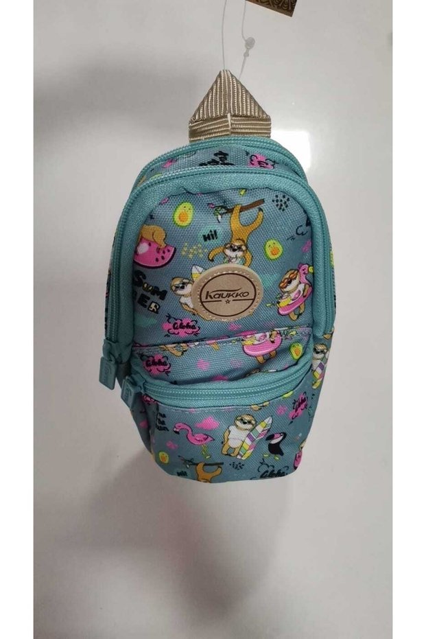 Kaukka Nature Junior Bag Pencil Bag Flamingo Aloha